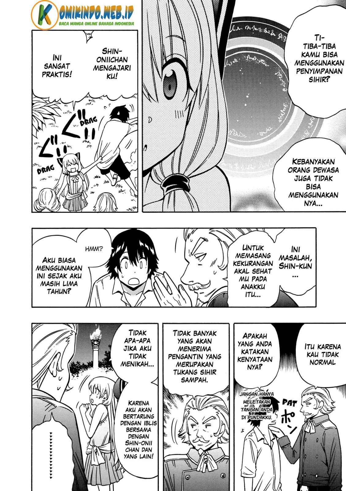 Kenja no Mago Chapter 27 Gambar 21
