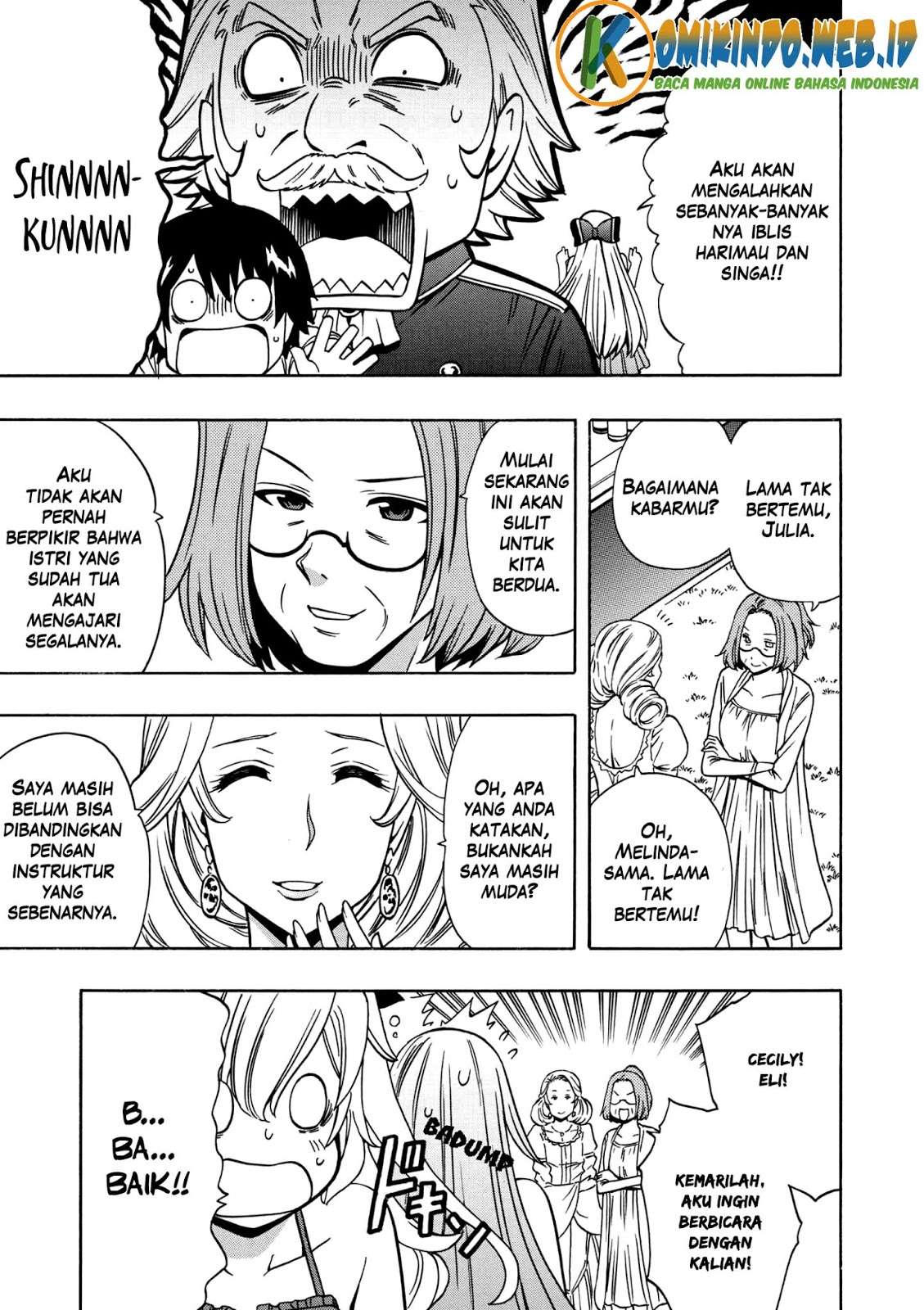 Kenja no Mago Chapter 27 Gambar 22