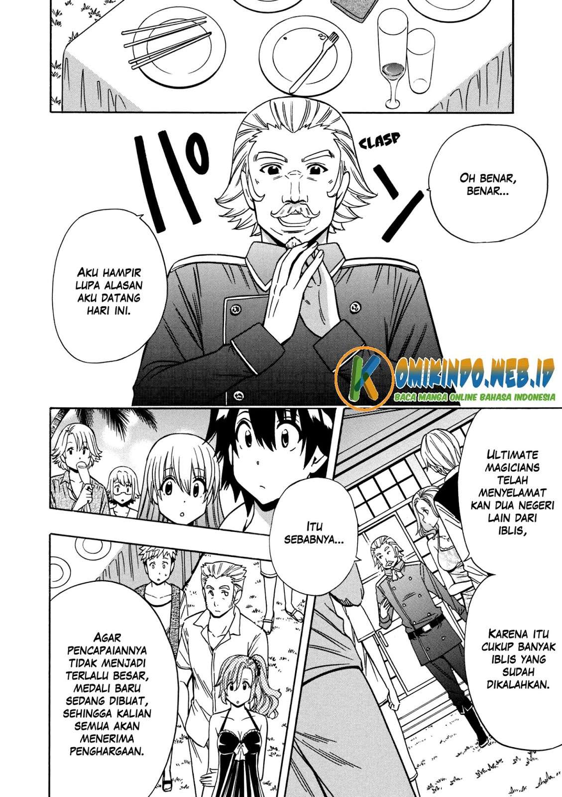 Kenja no Mago Chapter 27 Gambar 23