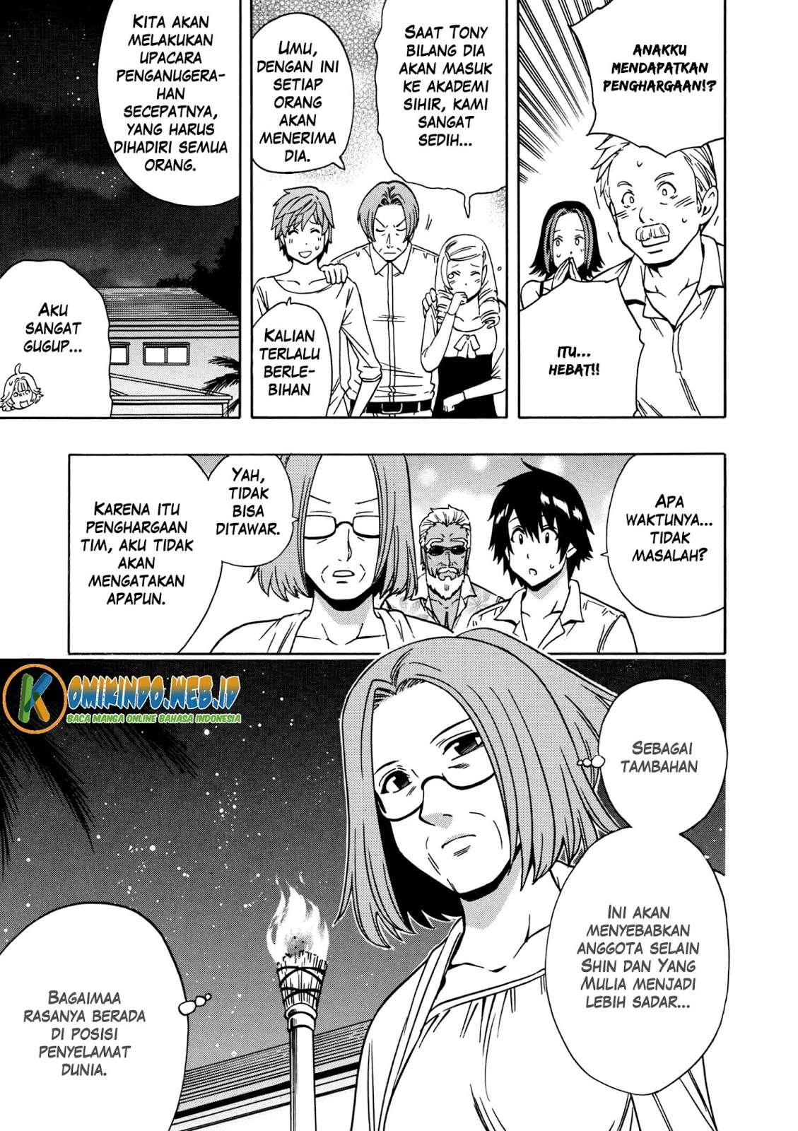 Kenja no Mago Chapter 27 Gambar 24