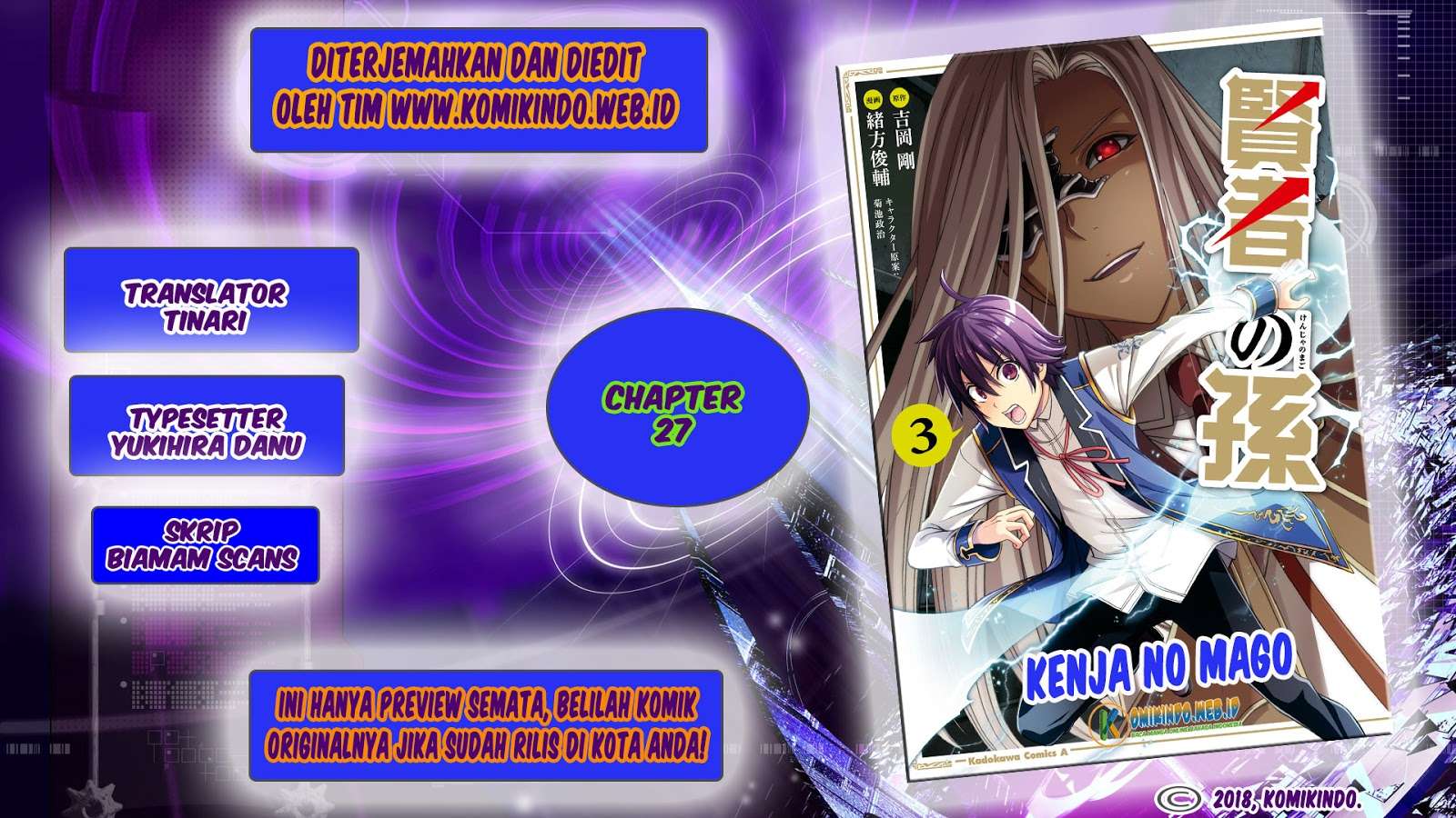 Kenja no Mago Chapter 27 Gambar 3