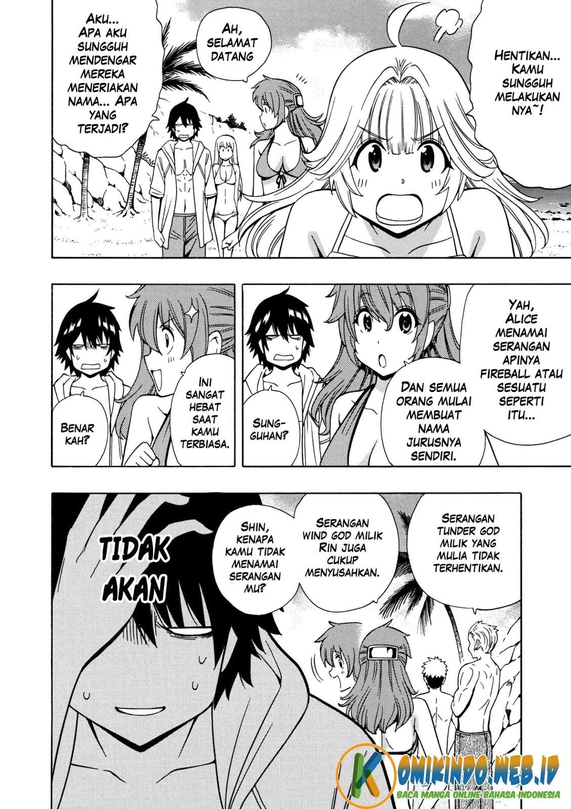 Kenja no Mago Chapter 27 Gambar 4