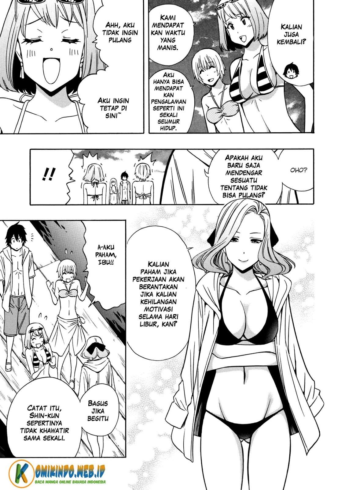Kenja no Mago Chapter 27 Gambar 9