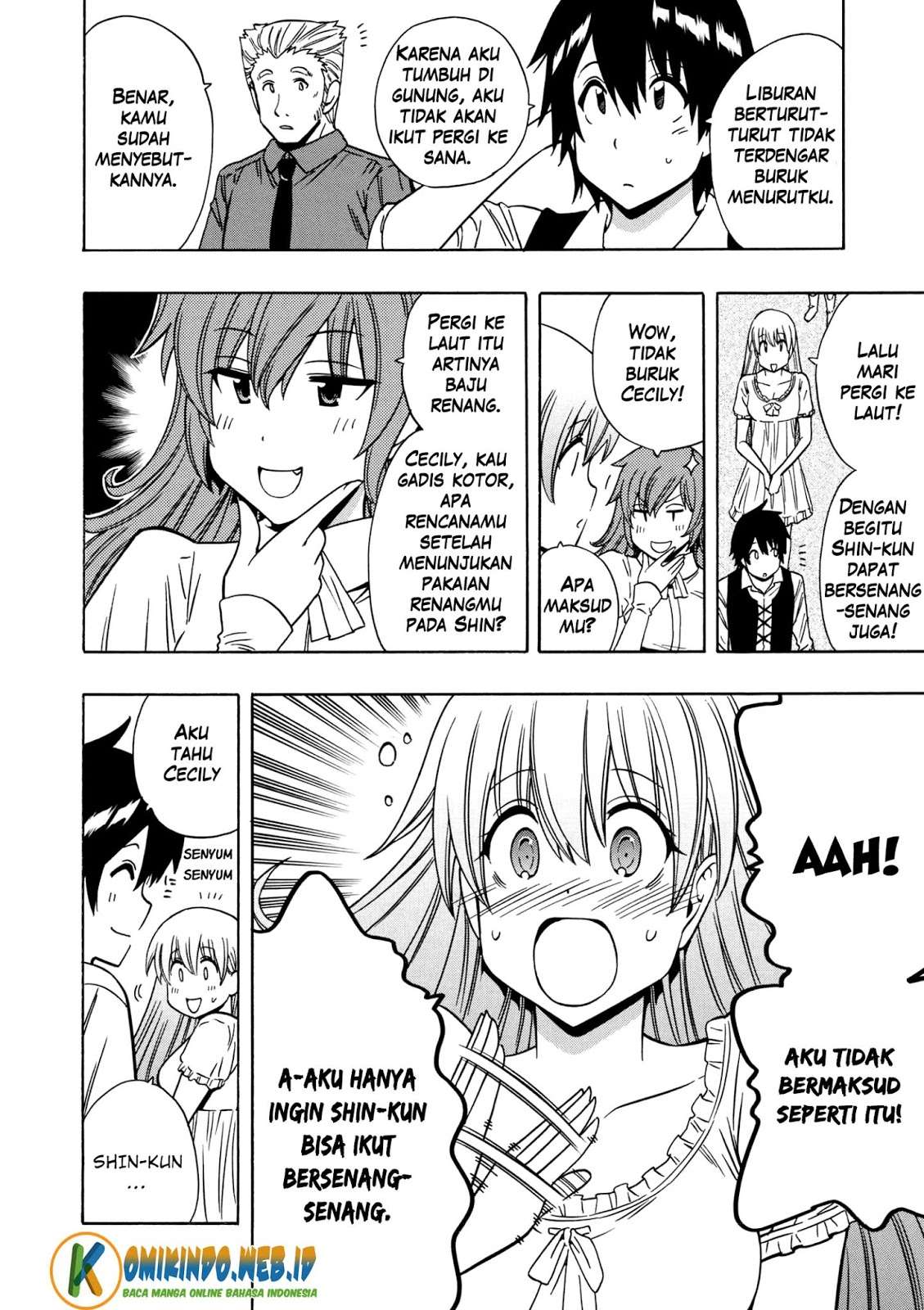 Kenja no Mago Chapter 26 Gambar 14