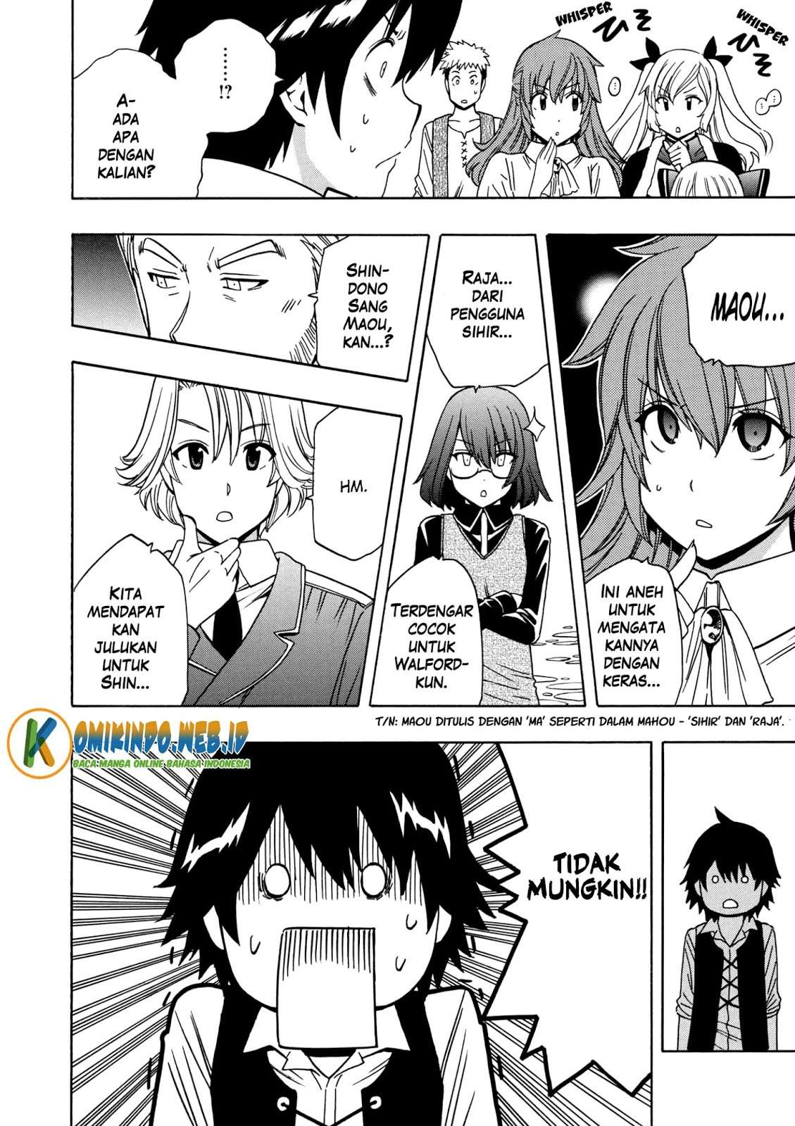 Kenja no Mago Chapter 26 Gambar 6