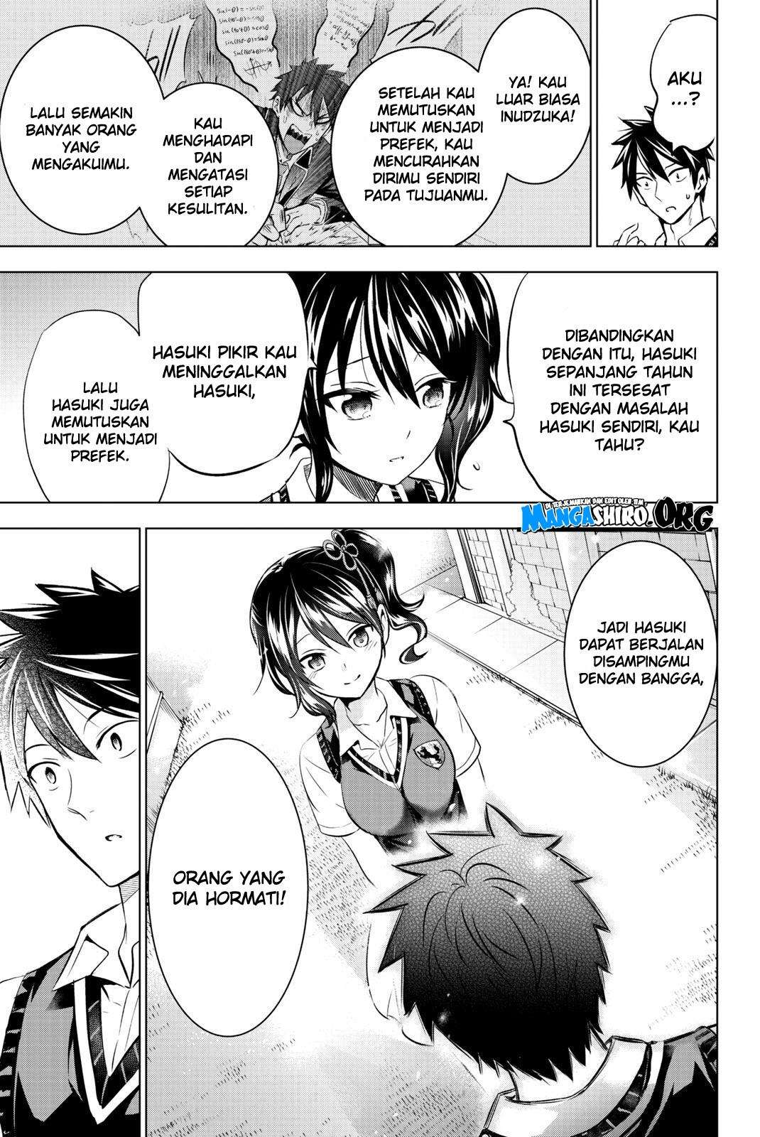 Kishuku Gakkou no Juliet Chapter 63 Gambar 21