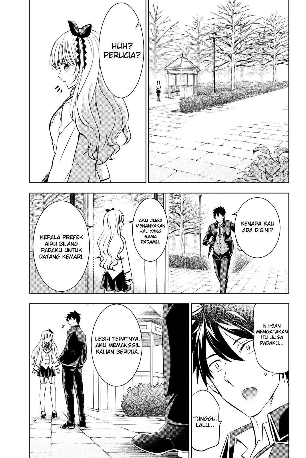 Kishuku Gakkou no Juliet Chapter 62 Gambar 18