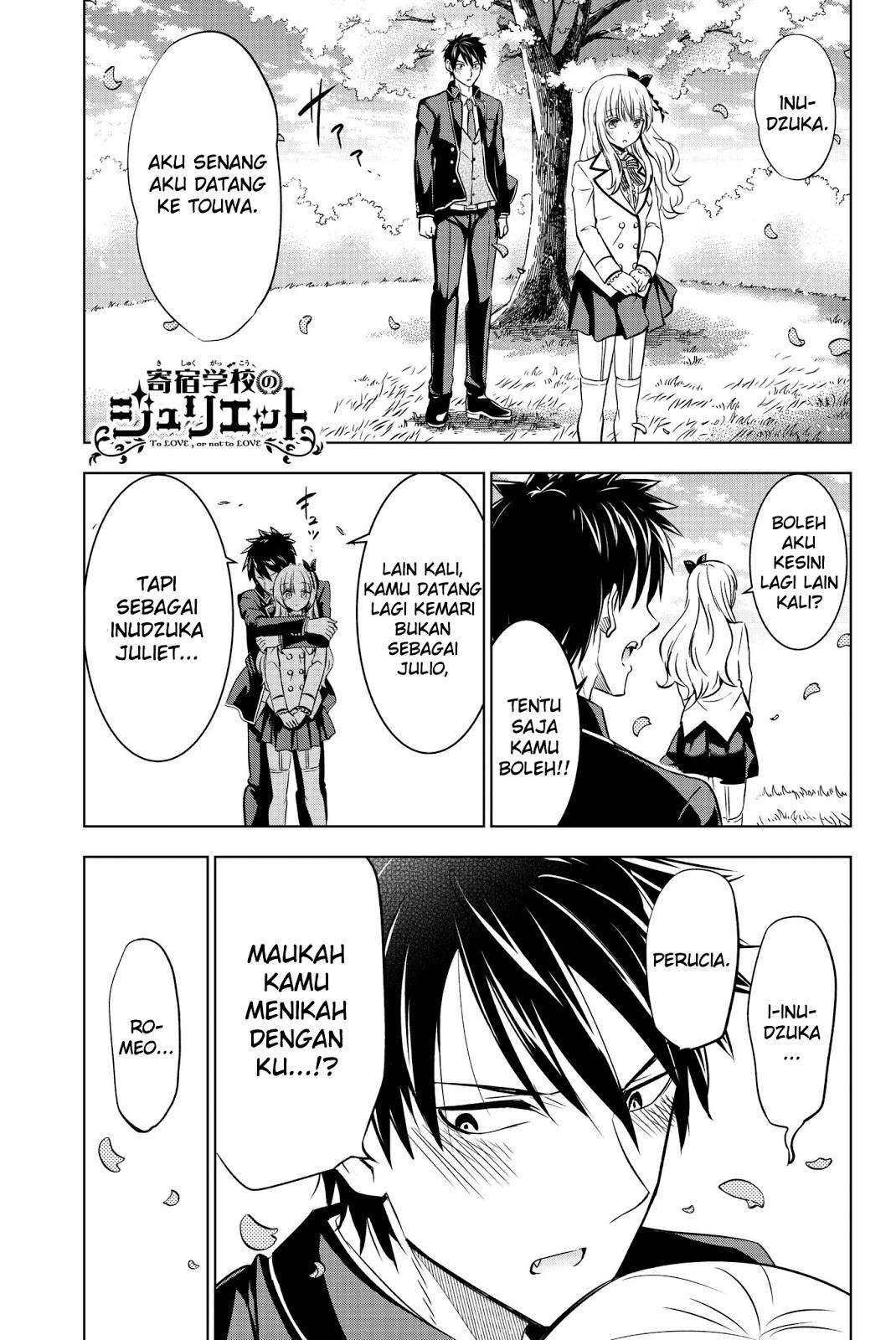 Baca Manga Kishuku Gakkou no Juliet Chapter 55 Gambar 2