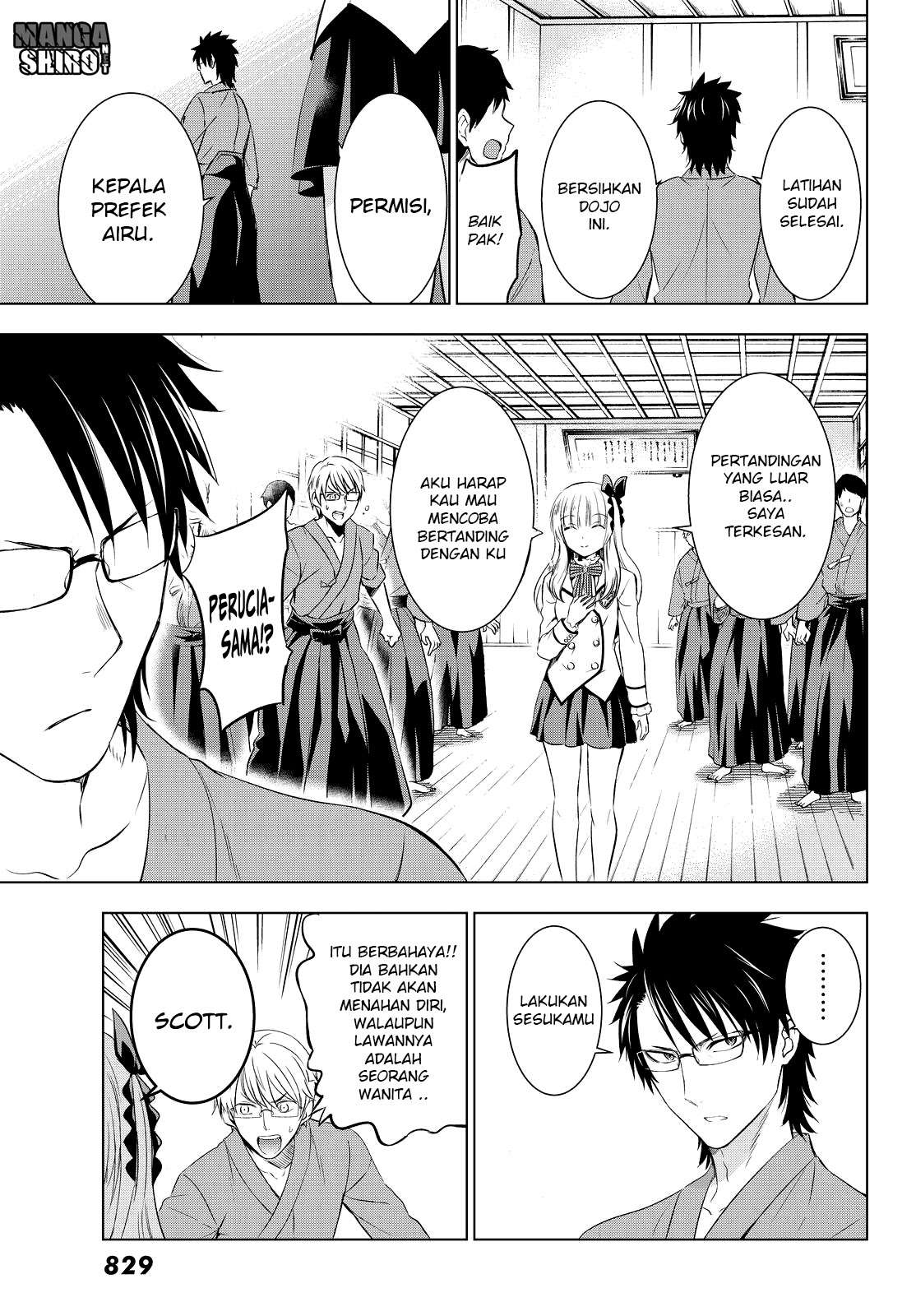 Kishuku Gakkou no Juliet Chapter 24 Gambar 35