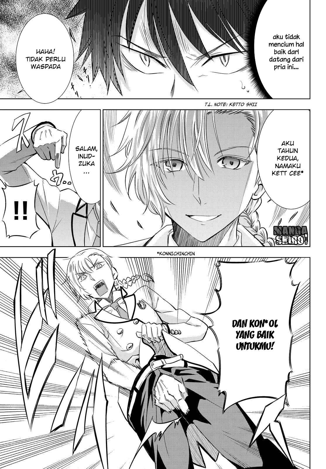 Kishuku Gakkou no Juliet Chapter 17 Gambar 14