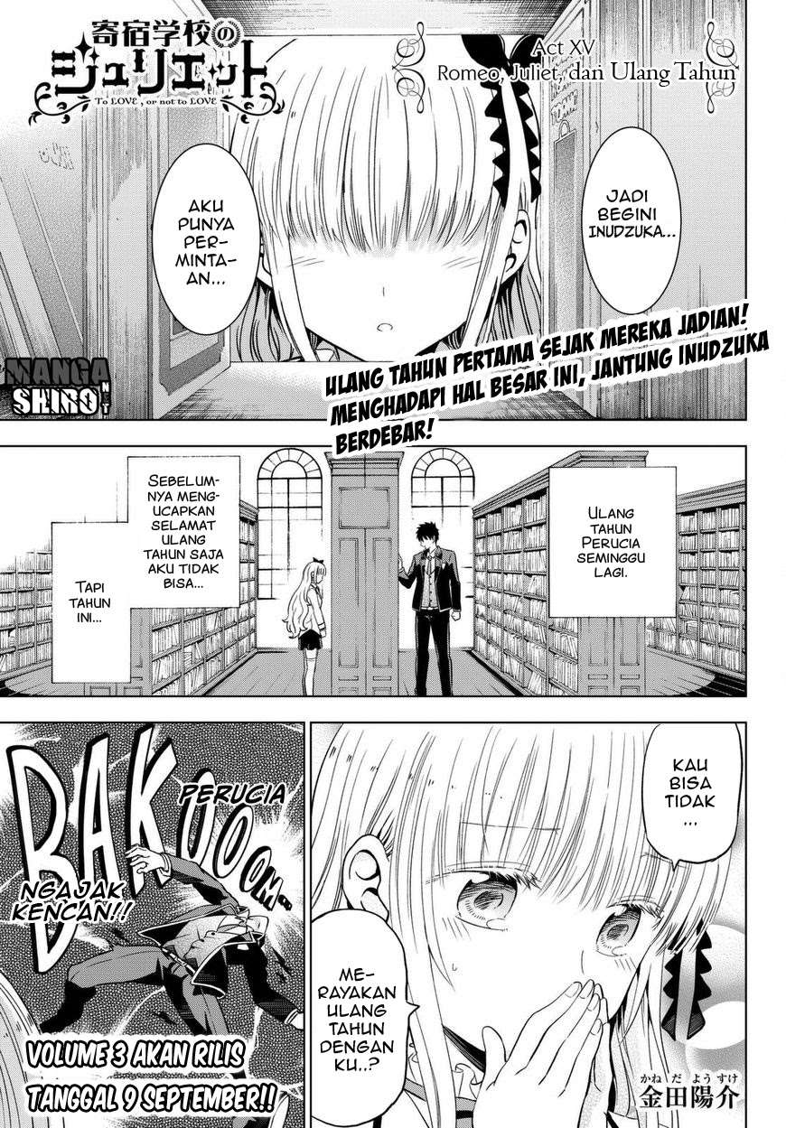 Baca Komik Kishuku Gakkou no Juliet Chapter 15 Gambar 1