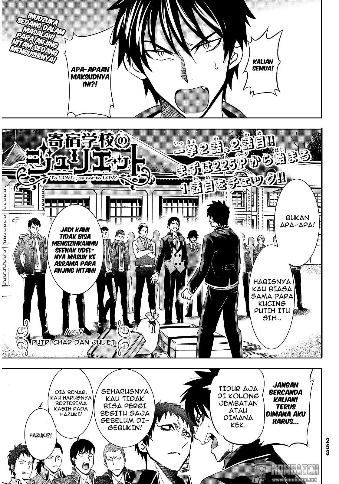 Manga Kishuku Gakkou no Juliet Chapter 5 gambar nomor 2