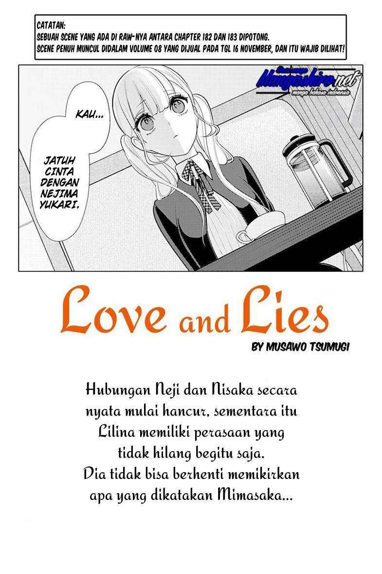 Baca Manga Koi To Uso Chapter 183 Gambar 2