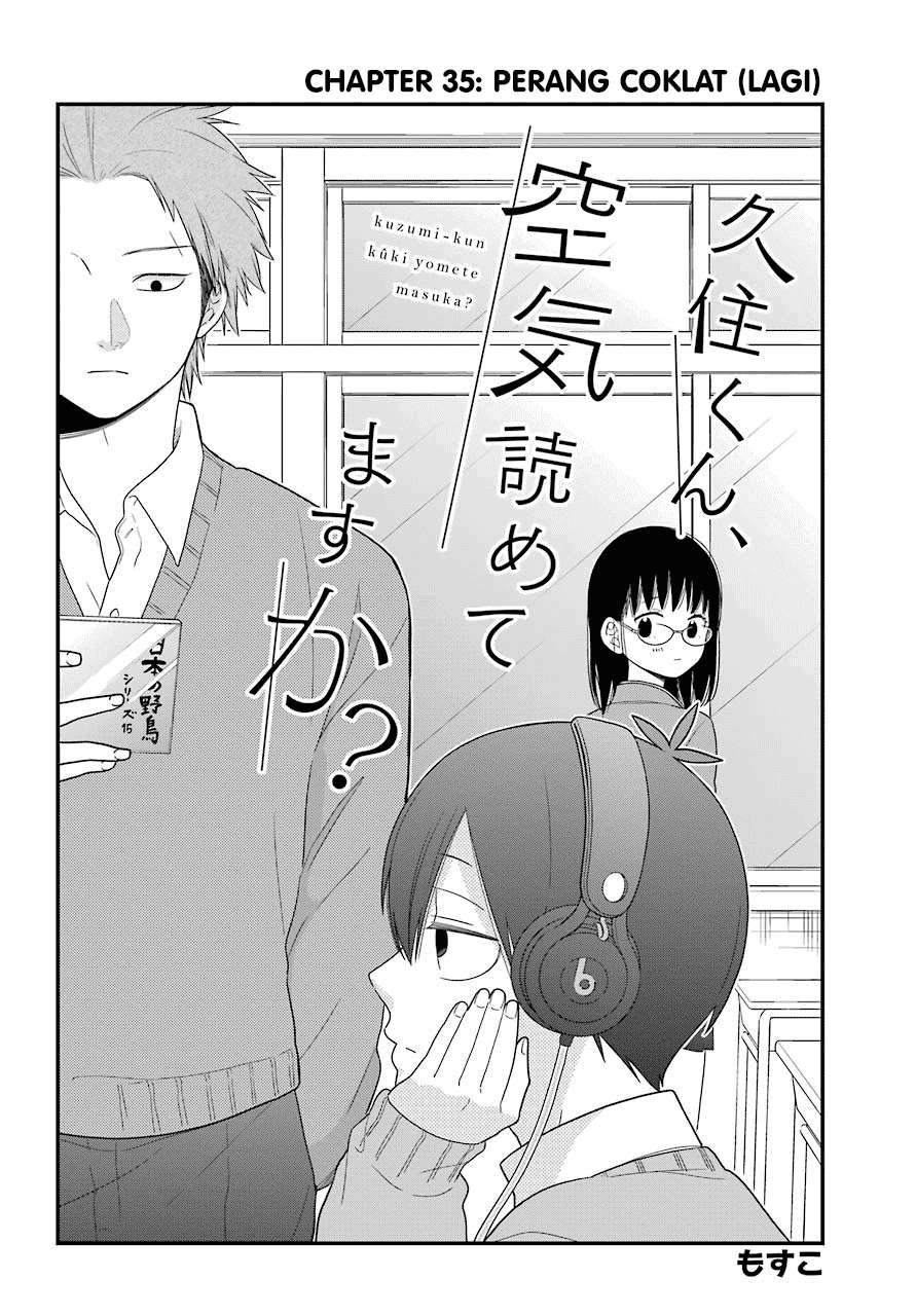 Kuzumi-kun, Kuuki Yometemasu ka? Chapter 35 Gambar 3