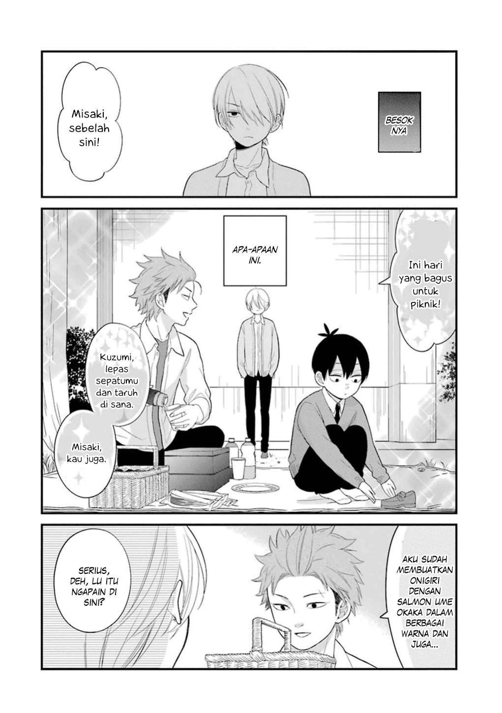 Kuzumi-kun, Kuuki Yometemasu ka? Chapter 17 Gambar 7