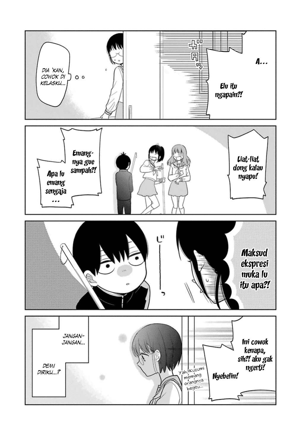 Kuzumi-kun, Kuuki Yometemasu ka? Chapter 16 Gambar 15
