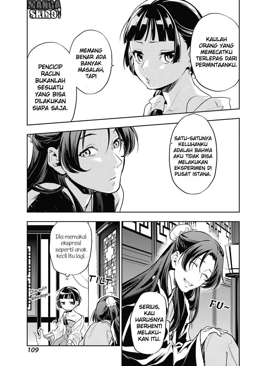 Kusuriya no Hitorigoto Chapter 20 Gambar 15