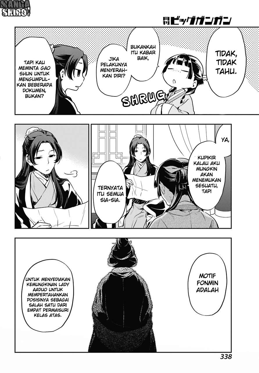 Kusuriya no Hitorigoto Chapter 17 Gambar 36