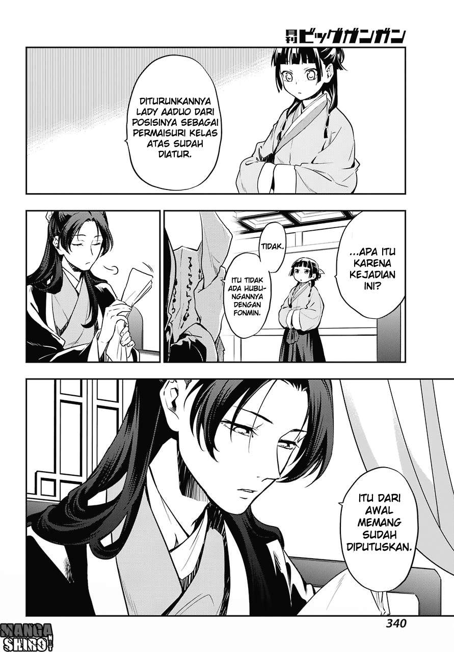 Kusuriya no Hitorigoto Chapter 17 Gambar 38
