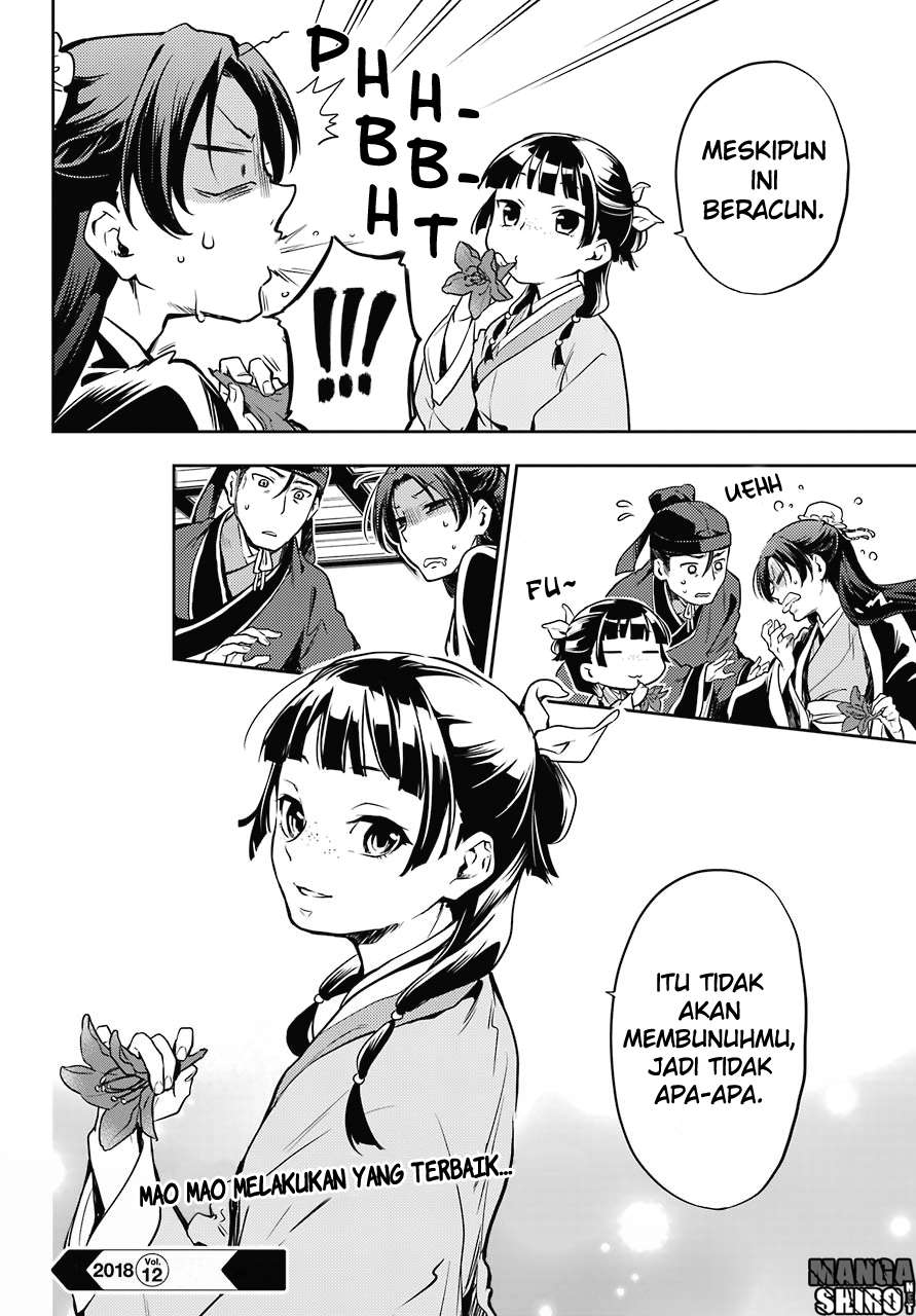Kusuriya no Hitorigoto Chapter 17 Gambar 42