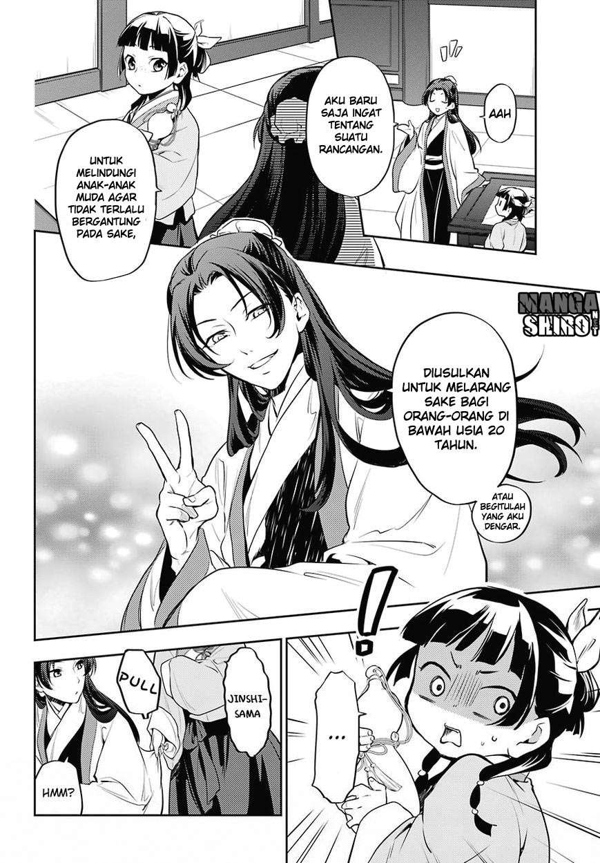 Kusuriya no Hitorigoto Chapter 14 Gambar 15