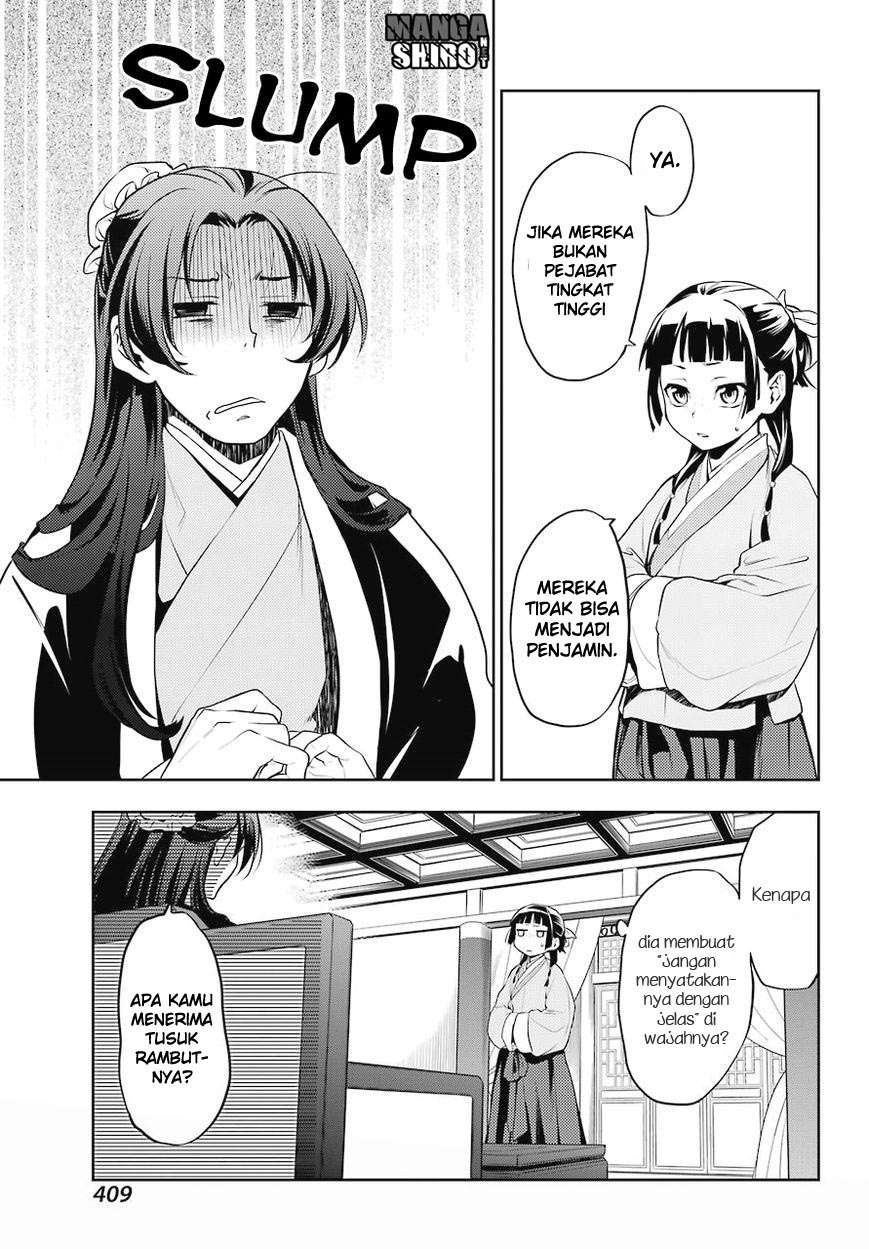 Kusuriya no Hitorigoto Chapter 13 Gambar 11