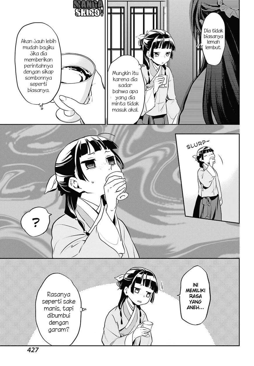 Kusuriya no Hitorigoto Chapter 13 Gambar 29