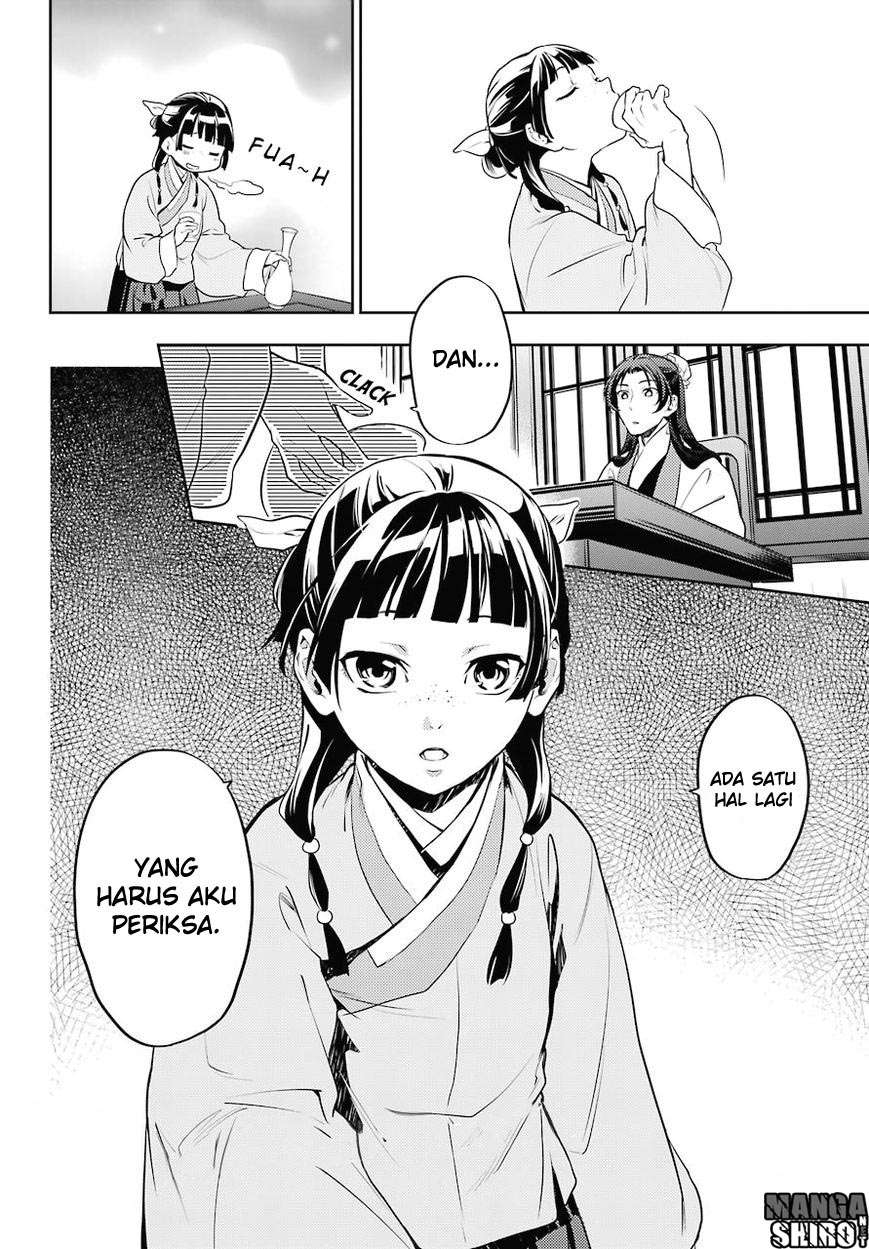 Kusuriya no Hitorigoto Chapter 13 Gambar 32