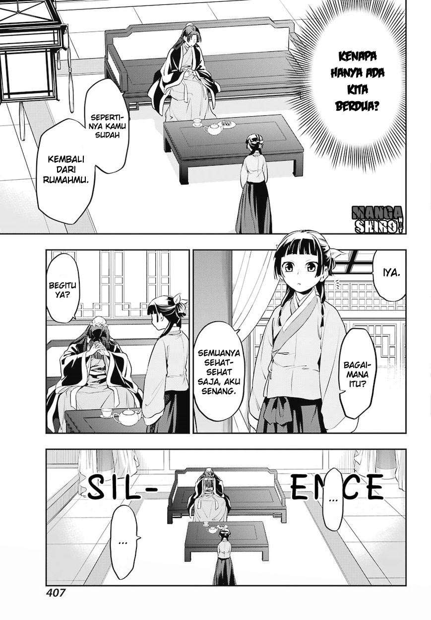 Kusuriya no Hitorigoto Chapter 13 Gambar 9