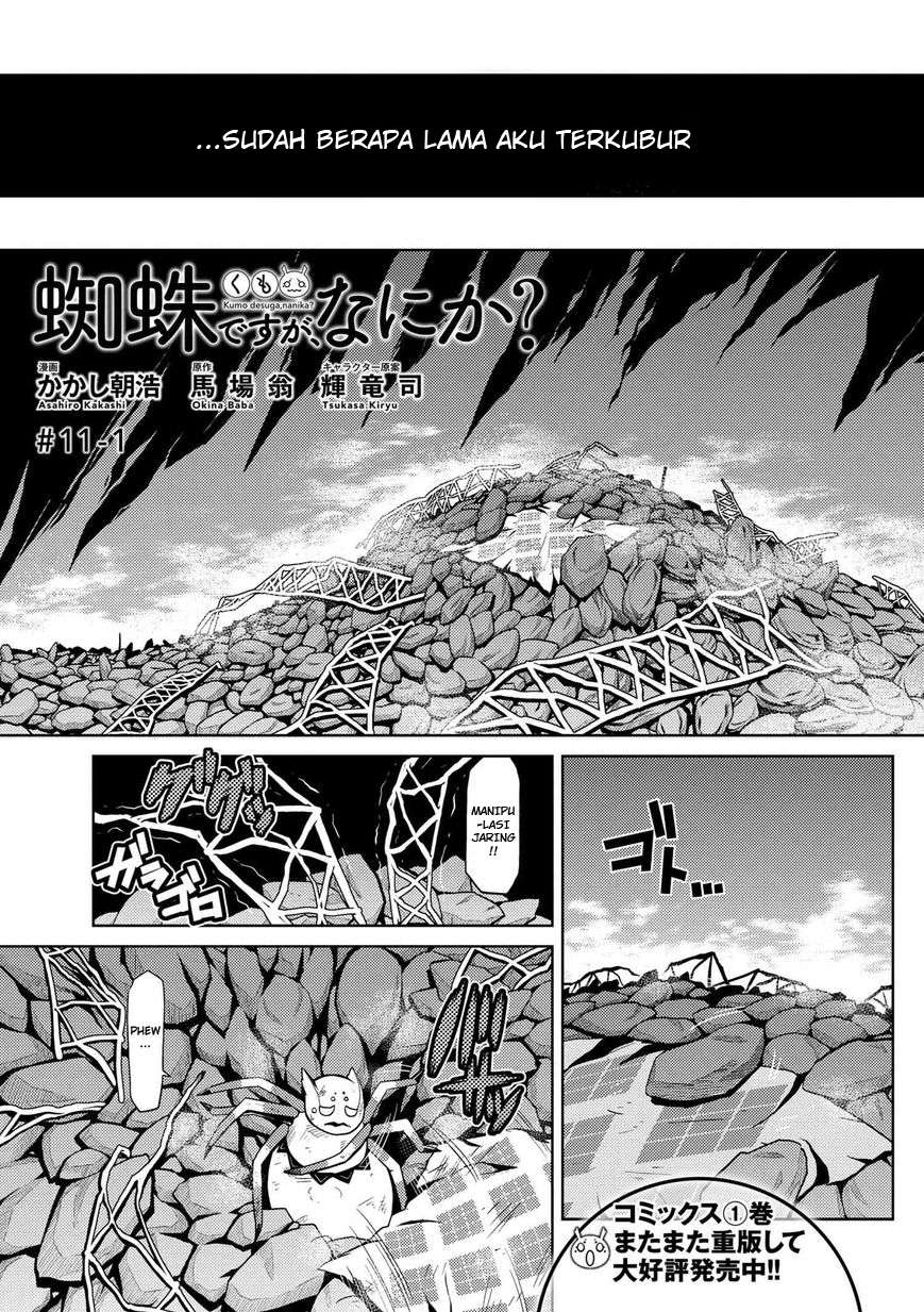 Baca Komik Kumo desu ga, Nani ka? Chapter 11.1 Gambar 1