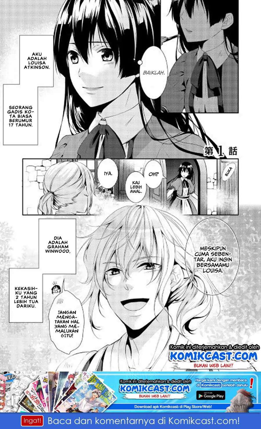 Baca Manga Kondo Koso Shiawase ni Narimasu! Chapter 1 Gambar 2