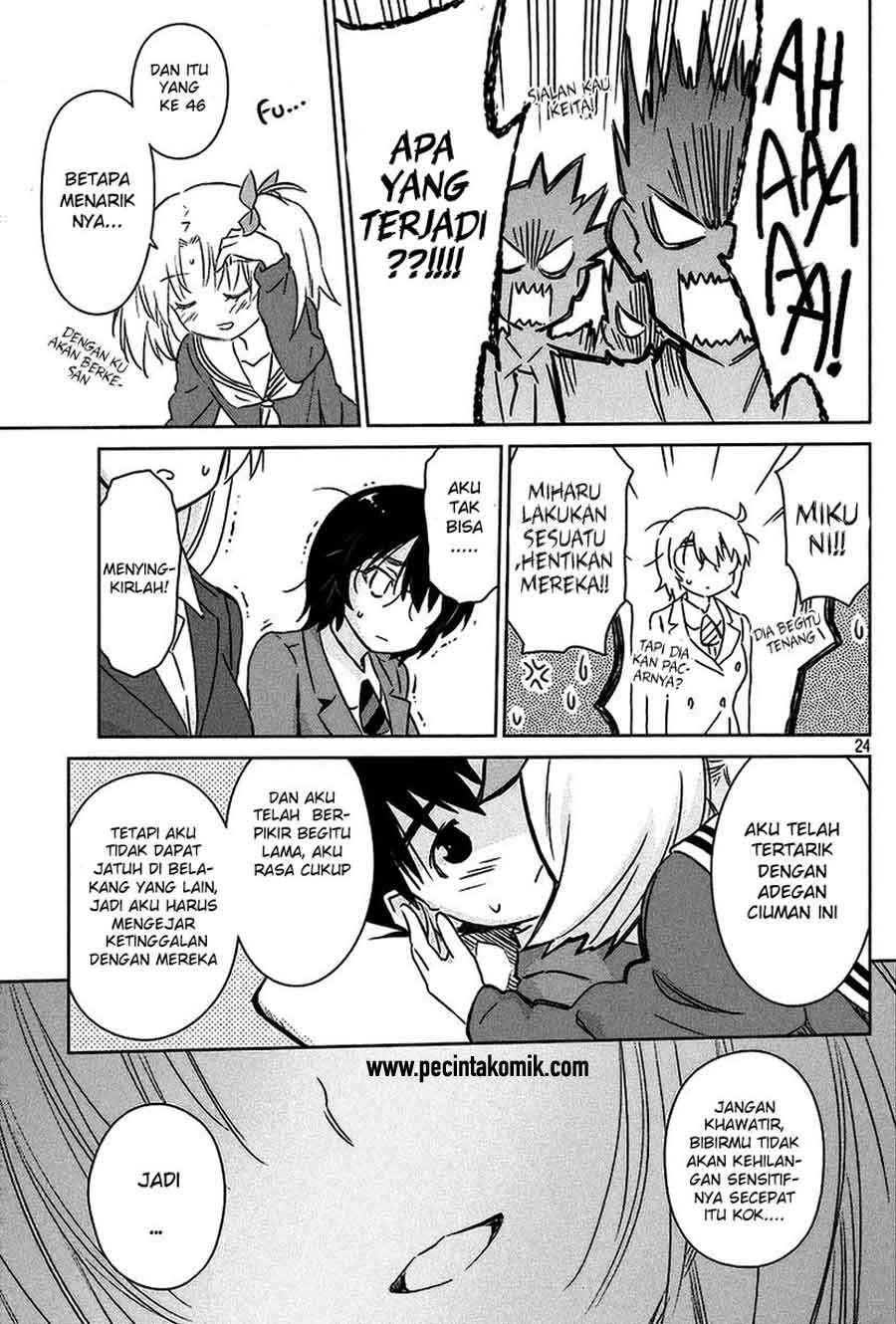 Kiss x Sis Chapter 100 Gambar 23