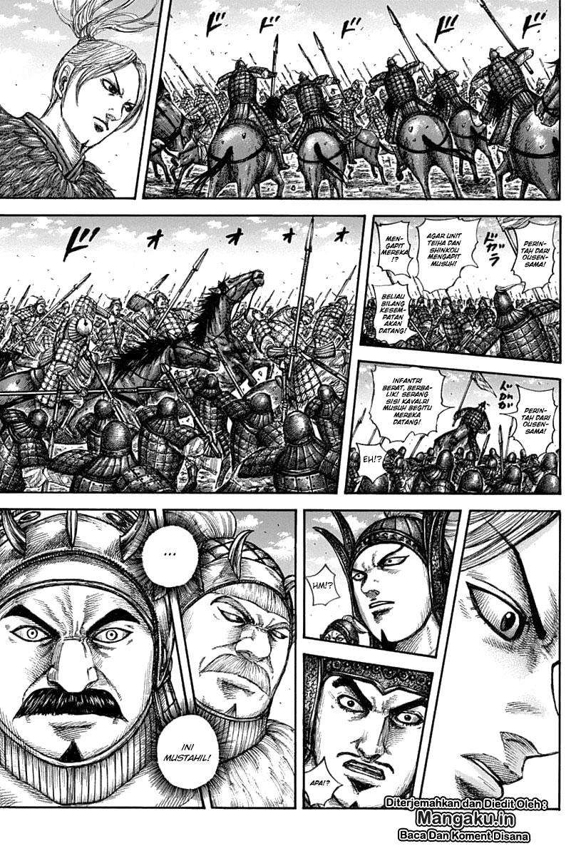 Kingdom Chapter 606 Gambar 17