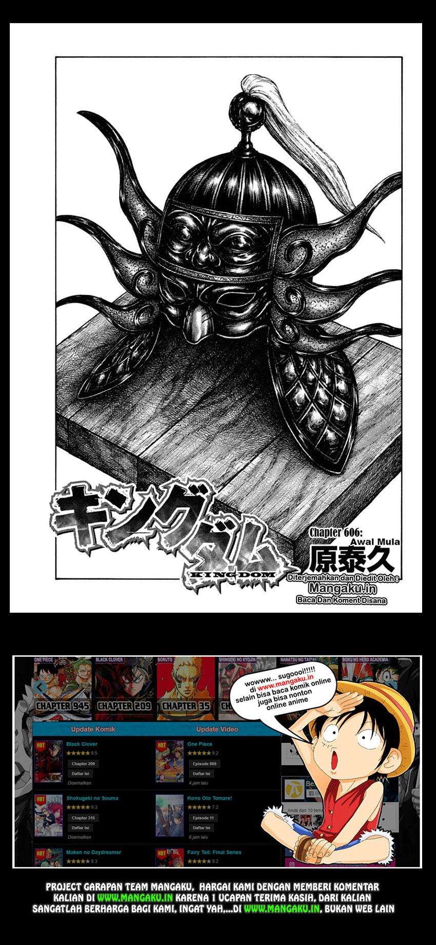 Manga Kingdom Chapter 606 gambar nomor 2