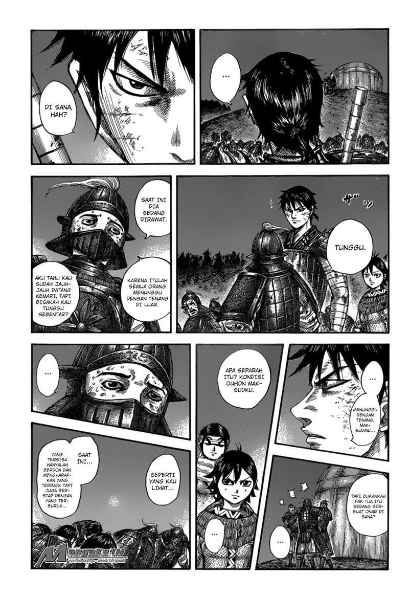 Kingdom Chapter 587 Gambar 14