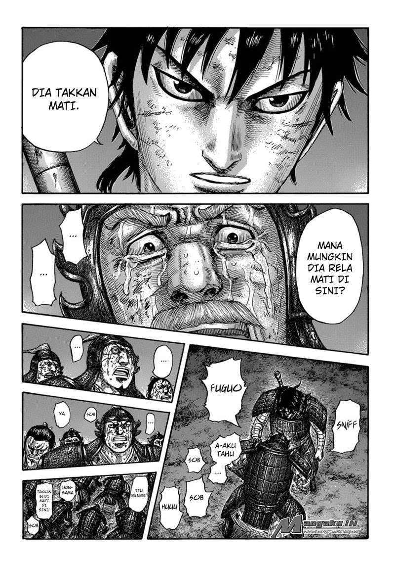 Kingdom Chapter 587 Gambar 17