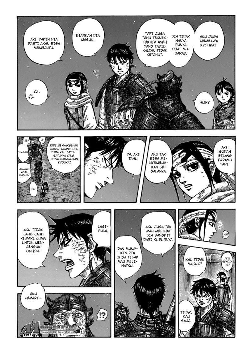 Kingdom Chapter 587 Gambar 18