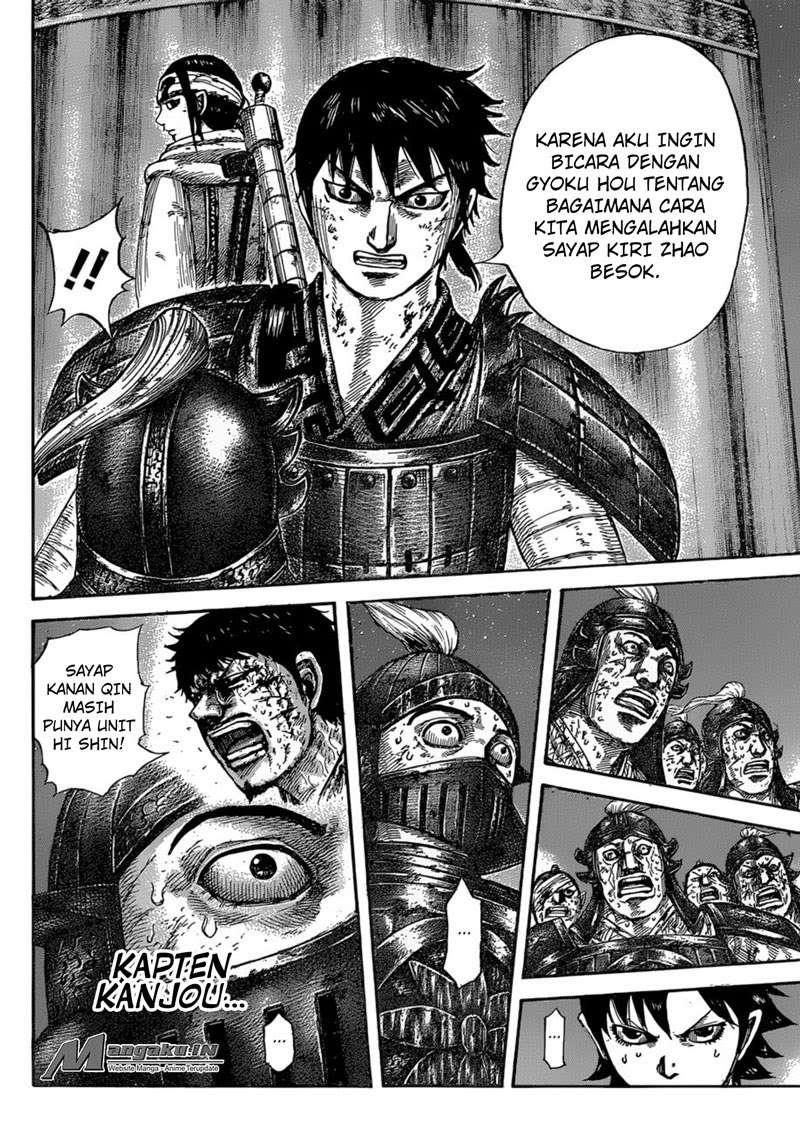 Kingdom Chapter 587 Gambar 19