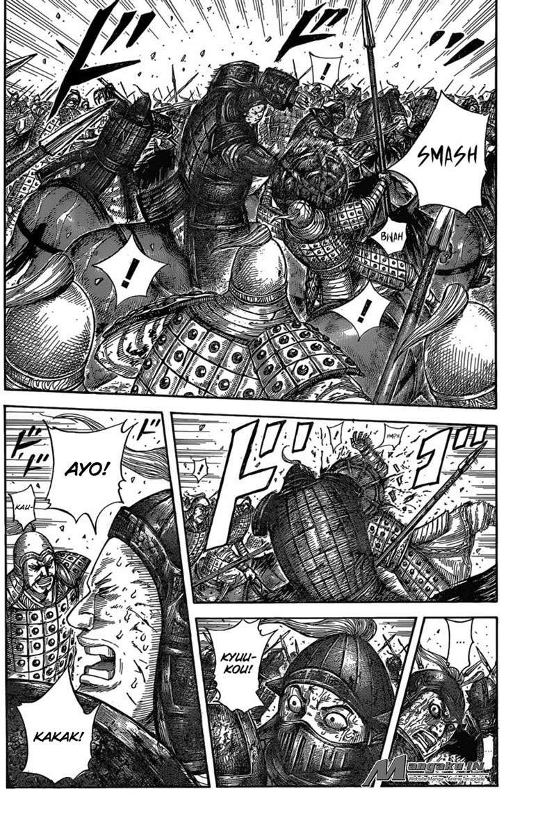 Kingdom Chapter 587 Gambar 3