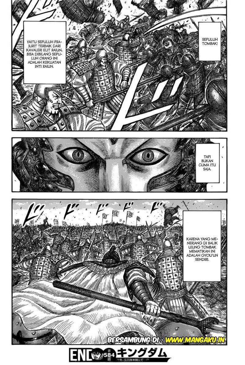Kingdom Chapter 584 Gambar 19
