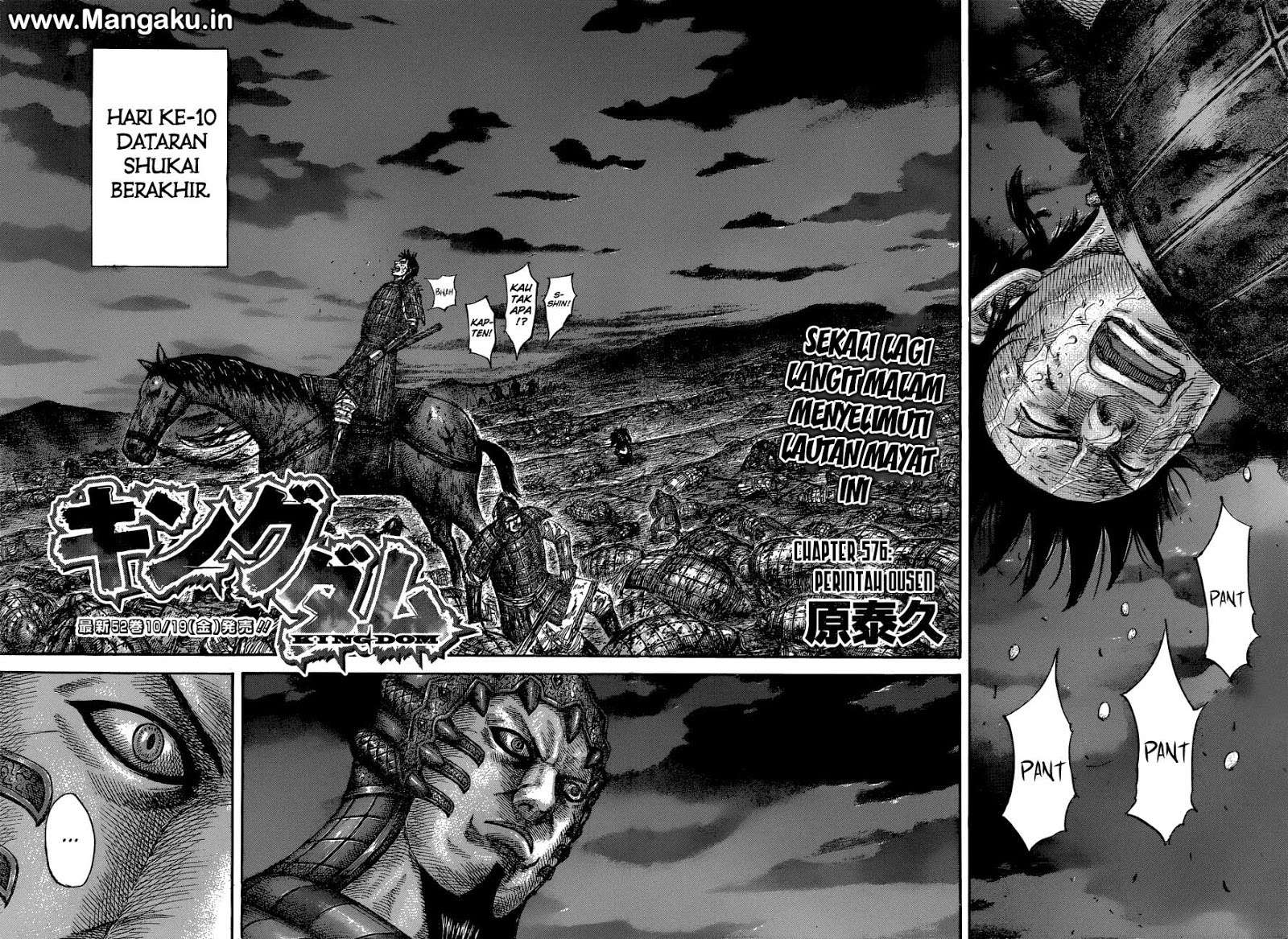 Kingdom Chapter 576 Gambar 3