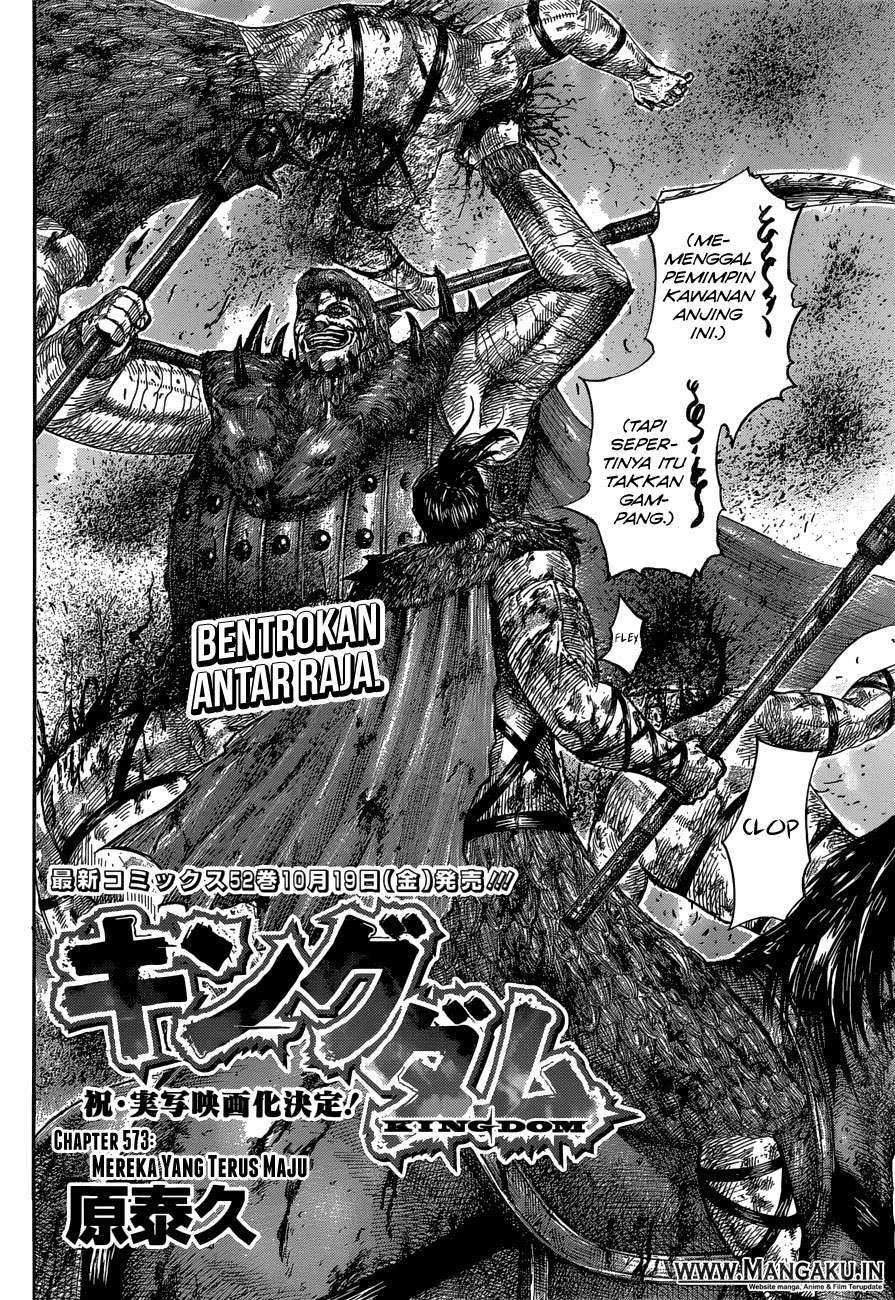 Kingdom Chapter 573 Gambar 3