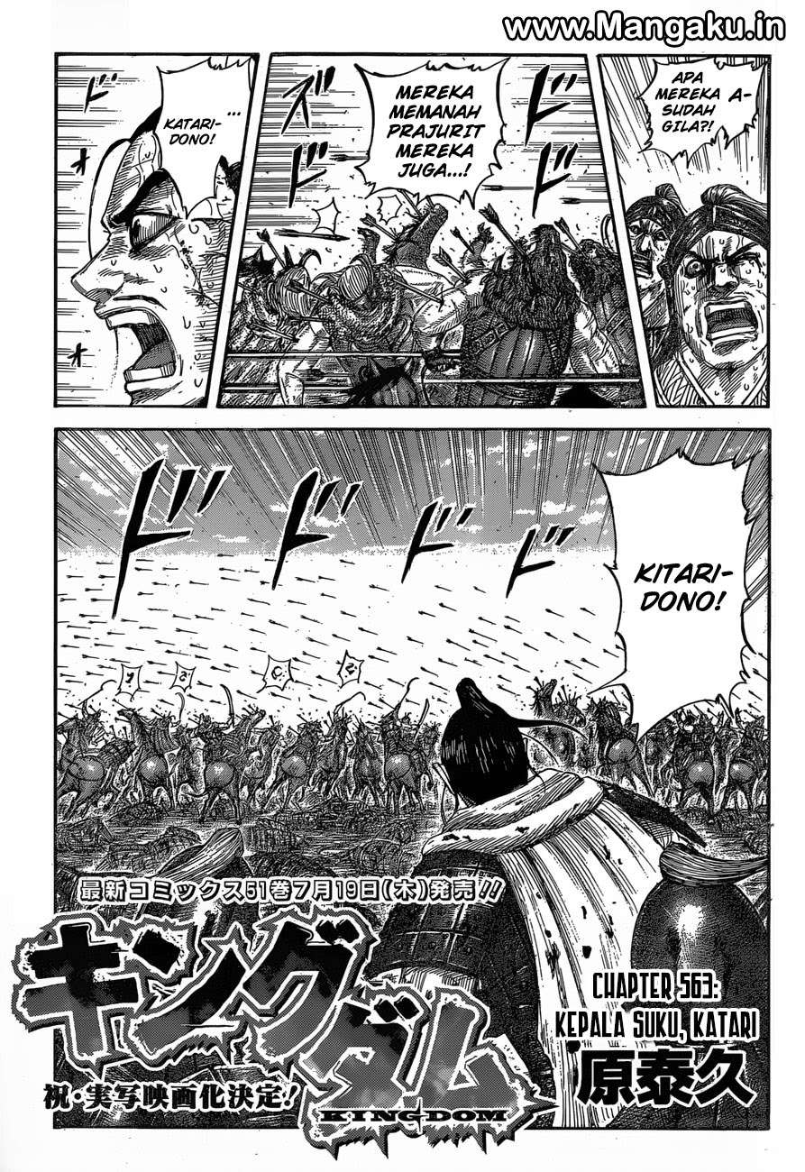 Manga Kingdom Chapter 563 gambar nomor 2
