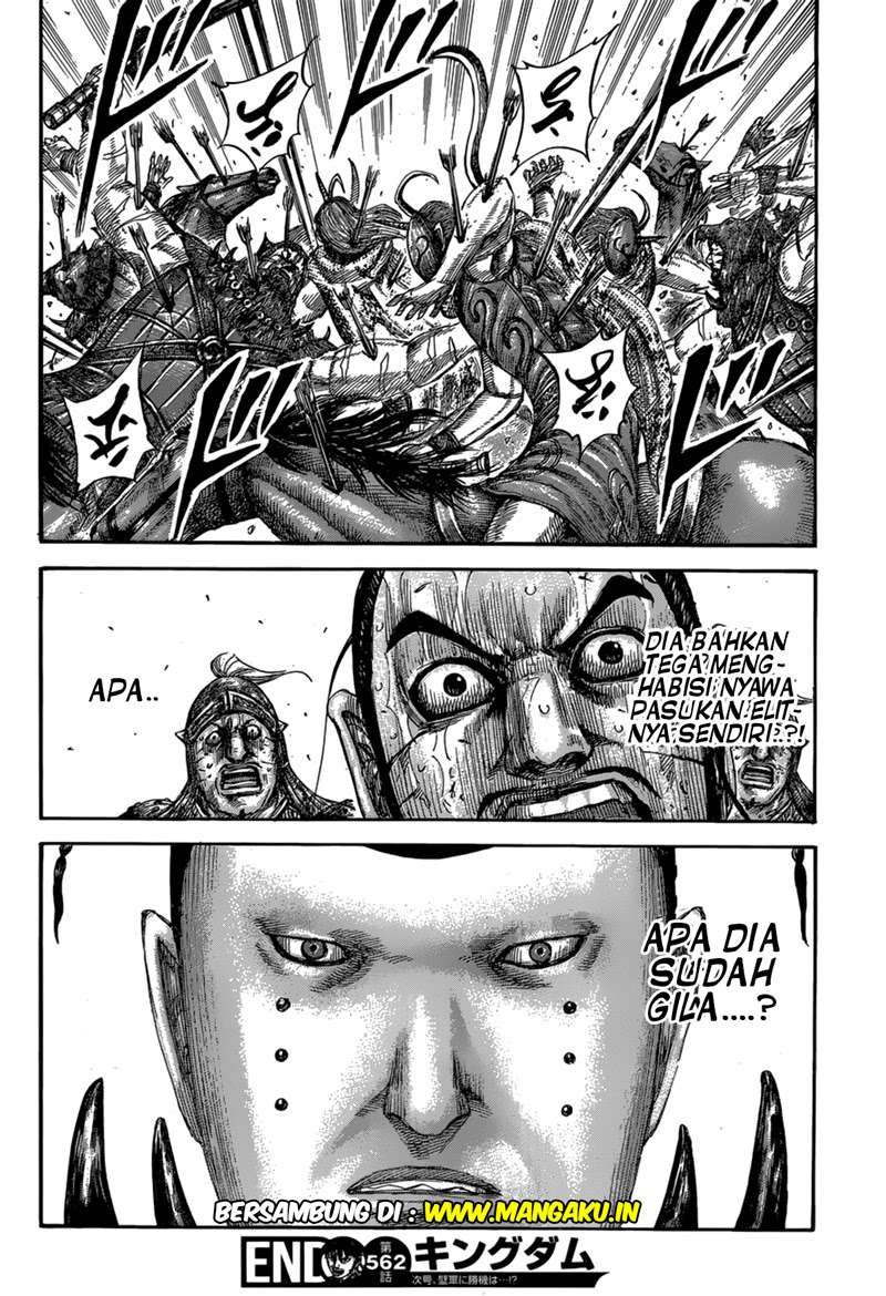 Kingdom Chapter 562 Gambar 16