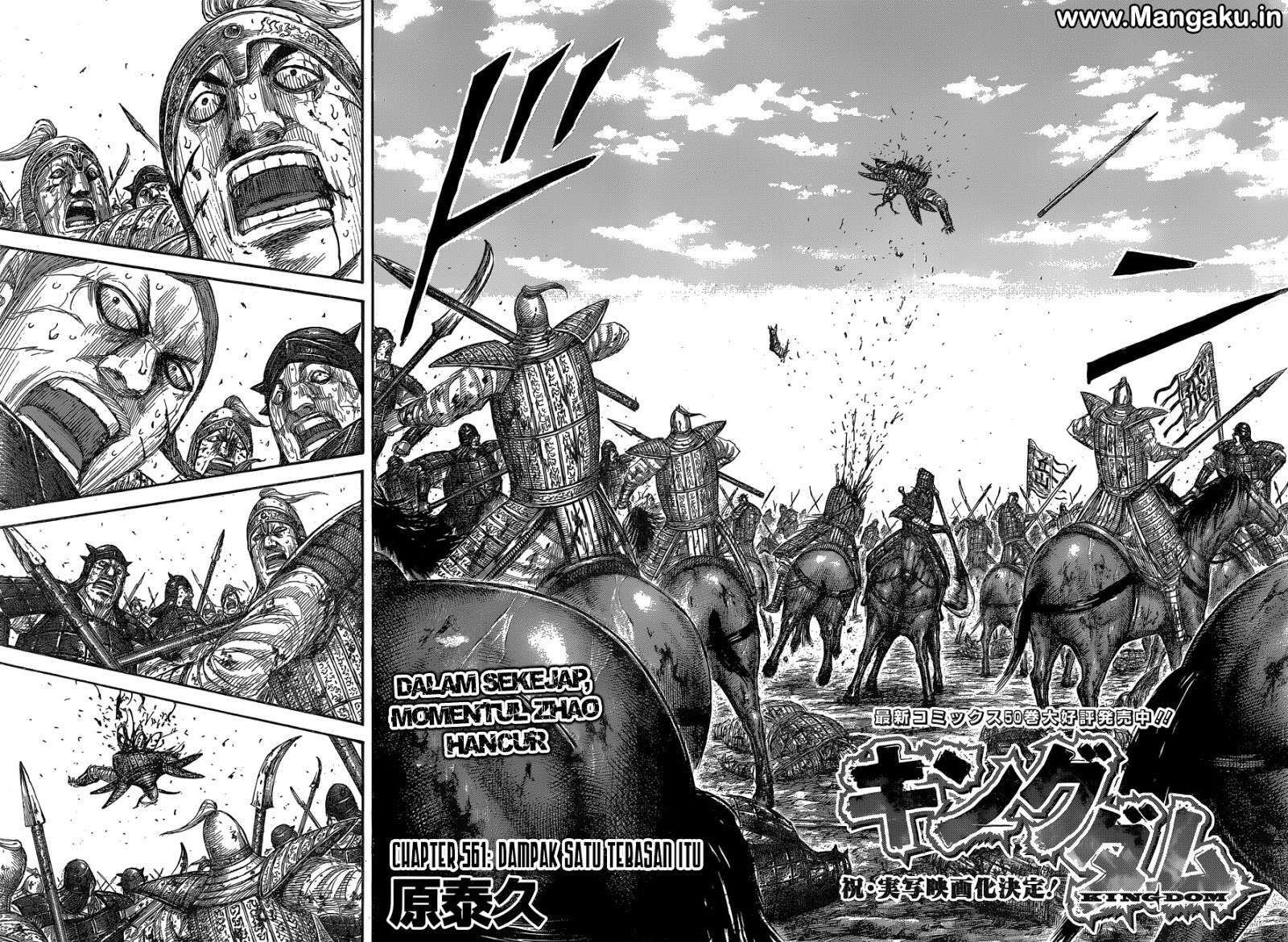 Manga Kingdom Chapter 561 gambar nomor 2