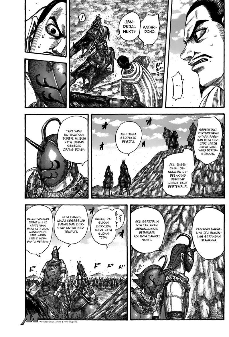 Kingdom Chapter 554 Gambar 14