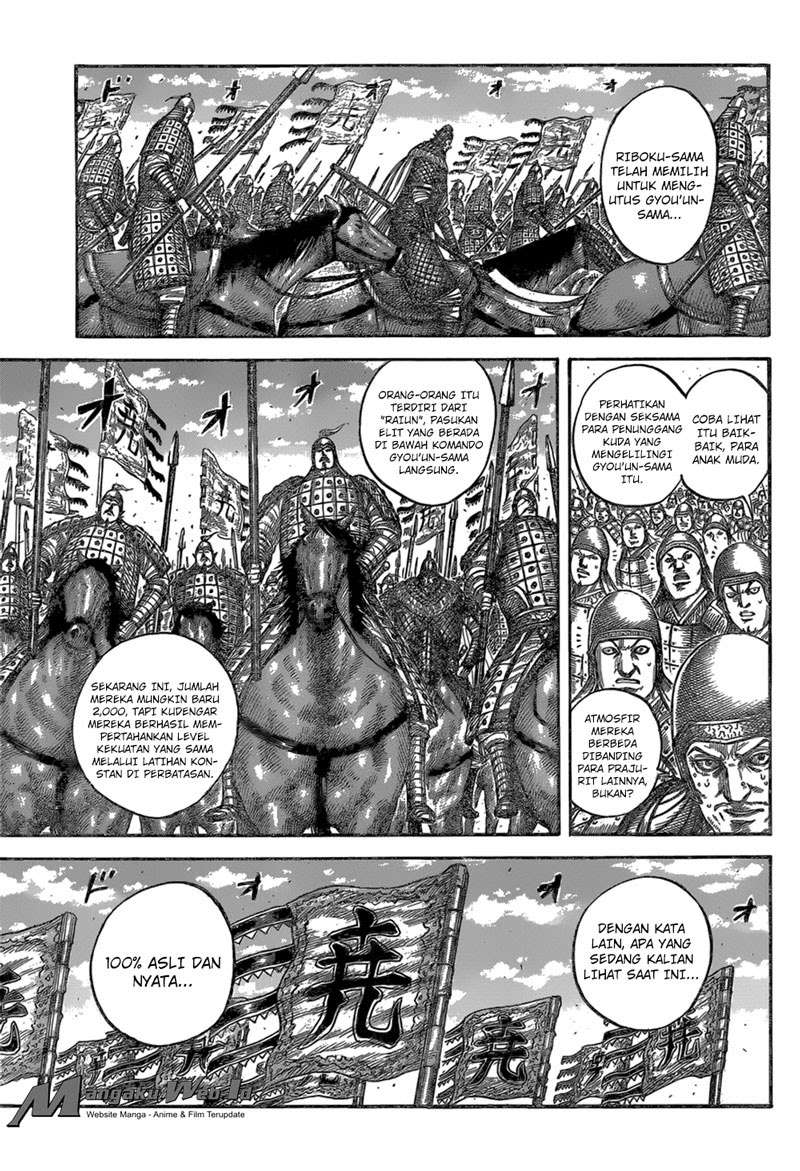 Kingdom Chapter 541 Gambar 4