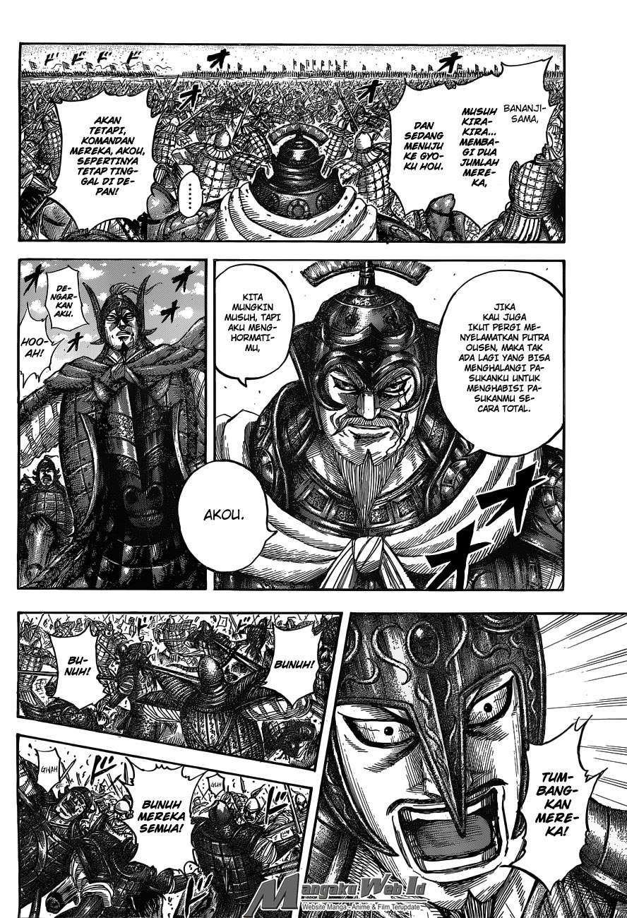 Kingdom Chapter 536 Gambar 19