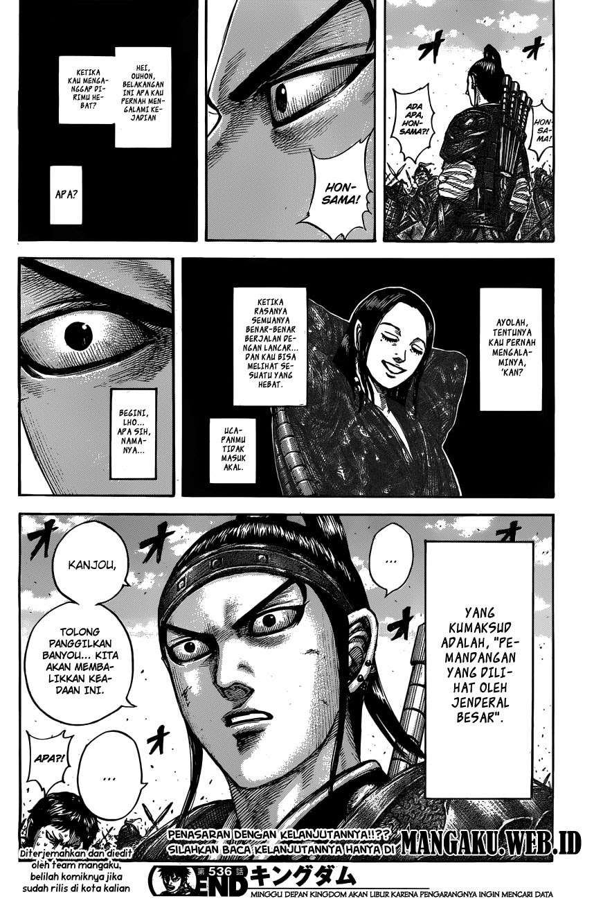 Kingdom Chapter 536 Gambar 21