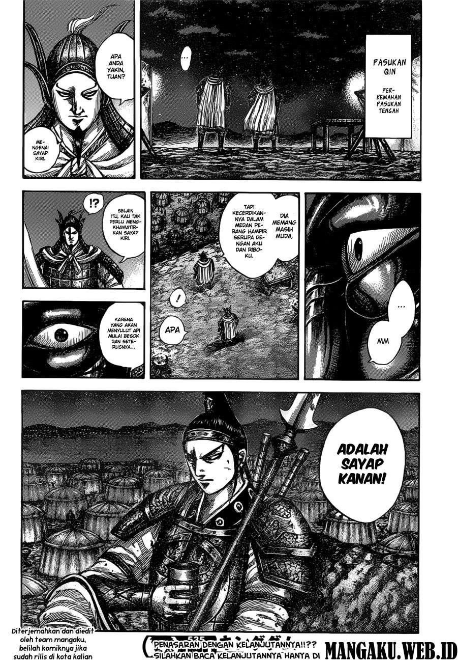 Kingdom Chapter 535 Gambar 19